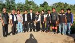 คณะผู้บริหารและผู้นำชุมชน ลงพื้นที่ตรวจดูสภาพลำห้วยตะกั่ว