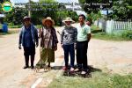 กองสาธารณสุขฯ ร่วมกับชาวบ้านหมู่ที่ 4 พัฒนาหมู่บ้าน ทำความสะ