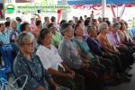 ภาพกิจกรรมงานสืบสานประเพณีสงกรานต์ รดน้ำขอพรผู้สูงอายุ ประจำ