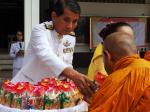 พิธีทำบุญตักบาตรข้าวสาร อาหารแห้ง