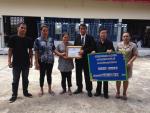 กองทุนหลักประกันสุขภาพเทศบาลตำบลแวงใหญ่ ขอมอบเกียรติบัตร และ