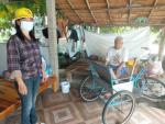 การลงพื้นที่เยี่ยมบ้านผู้สูงอายุที่มีภาวะพึ่งพิง