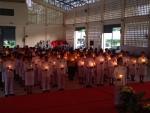 พิธีจุดเทียนเพื่อน้อมรำลึกในพระมหากรุณาธิคุณ