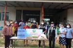 มอบสิ่งของช่วยเหลือประชาชนด้านการส่งเสริมและพัฒนาคุณภาพชีวิต