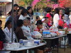 งานทำบุญตักบาตรวันขึ้นปีใหม่ในวันที่ 1 มกราคม 2554